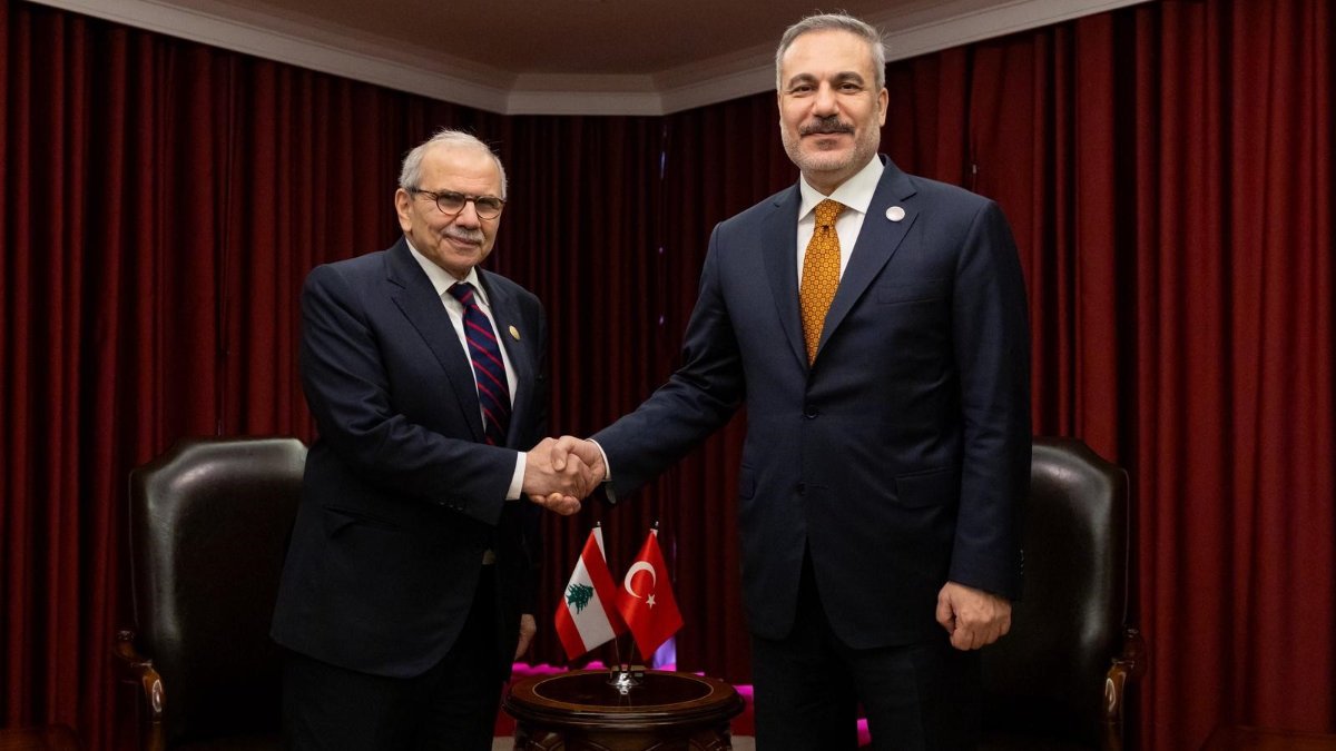 Hakan Fidan, Lübnan Başbakanı Salam ile bir araya geldi