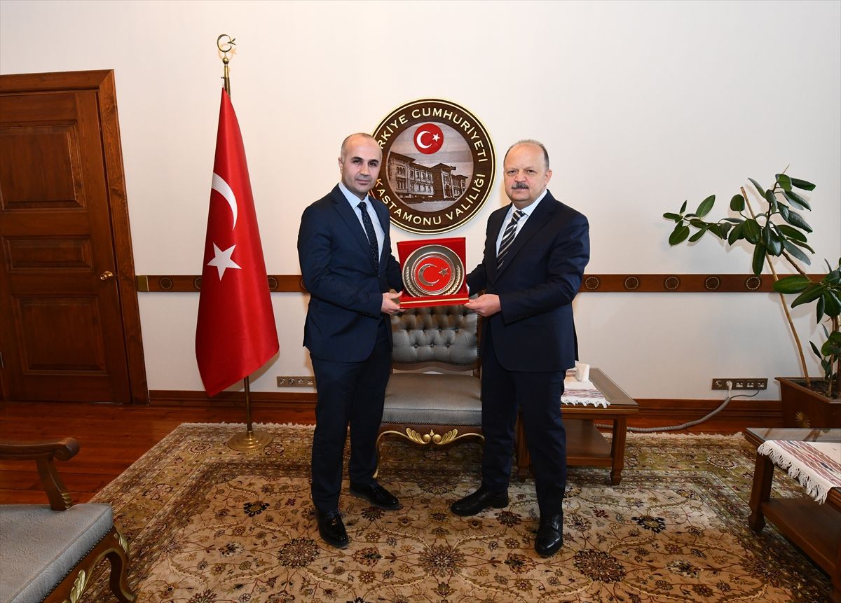 Vali Dallı, Göç İdaresi Müdürü ve Ekibini Ağırladı