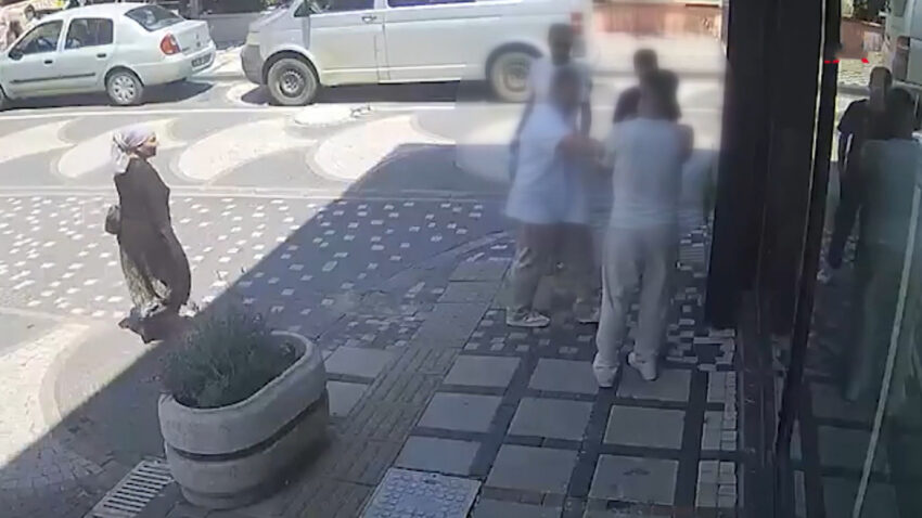 Edirnede ciraga korku dolu anlar yasatti dovup sokak ortasinda birakti LTN7klqu